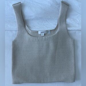A.L.C. Victoria Top Knit Gold XS